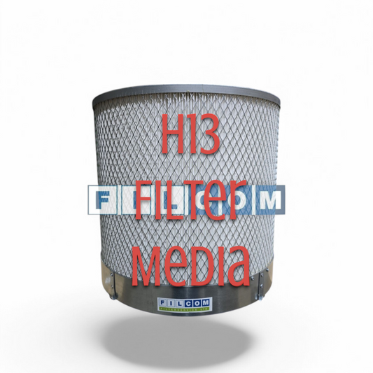 FILCOM H13 Replacement After Filter Compatible With Filtermist FX6002 & FX7002 Oil Mist Systems. (FREE SHIPPING)