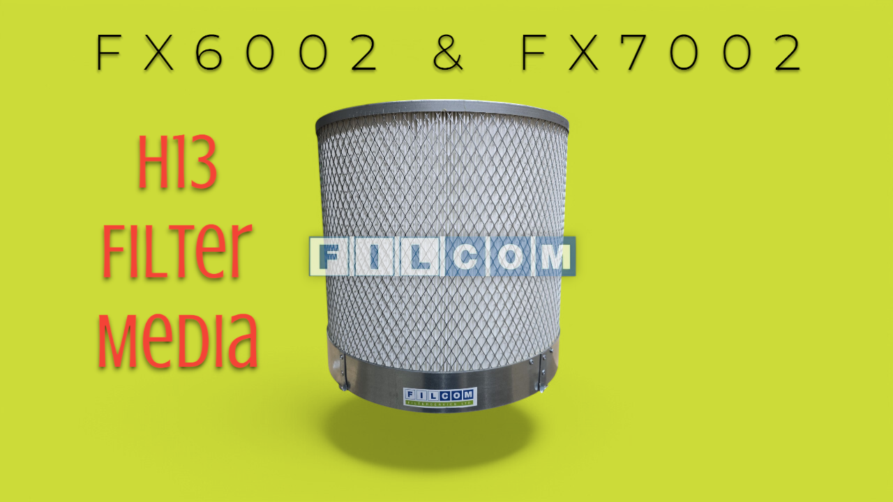 FILCOM H13 Replacement After Filter Compatible With Filtermist FX6002 & FX7002 Oil Mist Systems. (FREE SHIPPING)