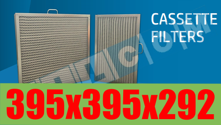 FILCOM 395x395x292 Replacement Filter Compatible With OMF1000 - Stage 1 Cassette Filter For Emulsion Based Coolants. (FREE SHIPPING)