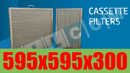 FILCOM 595x595x300 Replacement Filter Compatible With Absolent A-mist Systems - Stage 1 Cassette Filter For Oil Based Coolants. (FREE SHIPPING)