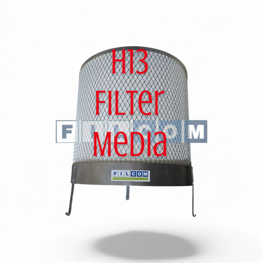FILCOM H13 Replacement Filter Compatible With Filtermist S-Series Oil Mist Systems - After Filter Cartridge (FREE SHIPPING)